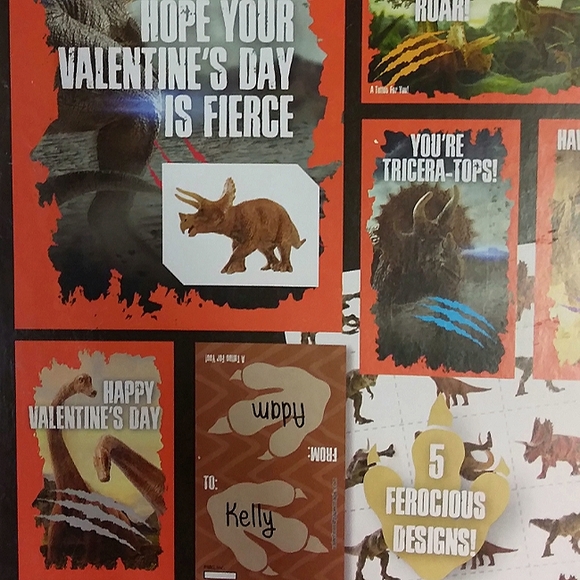 NIB | 20 🦖 Dino Tattoo Valentine's 🦕 - Picture 7 of 16